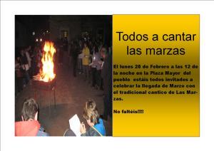 CARTEL MARZAS