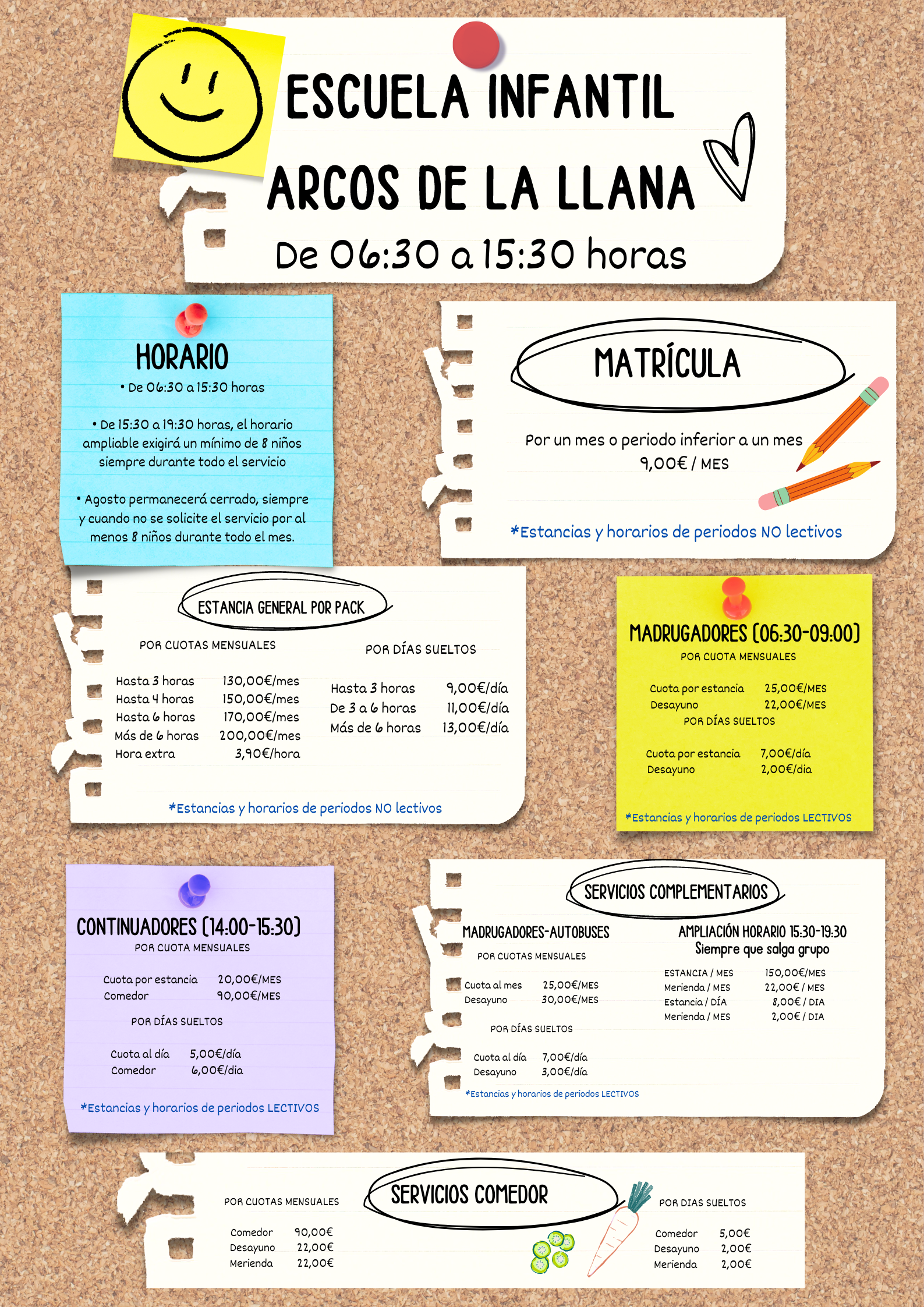 ESCUELA INFANTIL CURSO 2024-2025