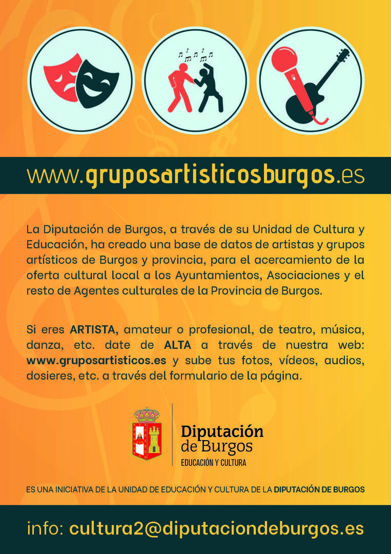 GUÍA DE GRUPOS ARTÍSTICOS DE LA PROVINCIA DE BURGOS
